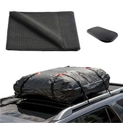 ONEST Car Roof Cargo Carrier Protective Mat, Non-slip Roof Rack Pad Work with Roof Rack Crossbar ...