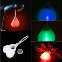 Ponnky Creative Bike Taillights-Waterproof Night Cycling Safety Led Shake Testicles (Colorful)