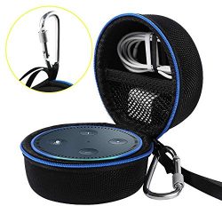 Travel Portable Carrying Protective Hard Case Box Pouch for Amazon All-New Echo Dot(2nd Generati ...