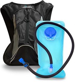 Aduro Sport 1.5L Hydration Backpack Hydro-Pro, BPA Free Water Bladder. Unisex, Water Resistant,  ...