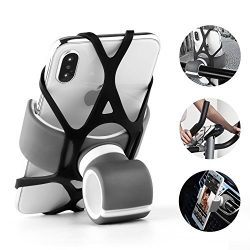 Bike Phone Mount Holder, 360° Rotation Universal Bicycle Handlebars Car Mount Holder Bracket wit ...