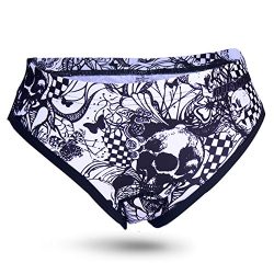 voofly Bike Underwear Women,3D Padded Cycling Underwear Shorts Skeleton Skull Cycle Clothes Blac ...