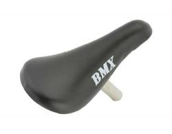 Alta 12″ BMX Kids Bike Saddle W/ 22.2mm Post, Various Colors (Black)