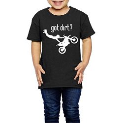 Kcloer24 Got Dirt Bike Motorcross Racing Kids Cute T-Shirt Tops Short Sleeve Tee (2-6 Years Old)