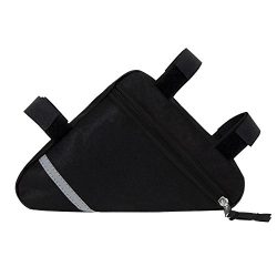 FULARR Bike Triangle Bag, Bicycle Front Tube Frame Bag, Bike Bag Waterproof Tool Bag. Double-Sid ...