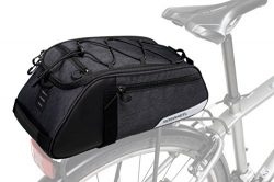 Roswheel Essentials Series 141466 Bike Trunk Bag Bicycle Rear Rack Pack Cycling Accessories Pann ...