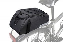 Roswheel Essentials Series 141465 Bike Pannier Bag Bicycle Rear Rack Trunk Pack, 7l Capacity