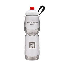 Polar Bottle Zipstream Breakaway – 24oz Insulated Water Bottle (White)