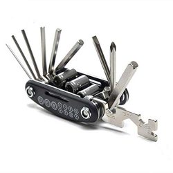 Nessere 16 in 1 Multi-Function Mountain Bike Maintenance Set Bicycle Repair Tools