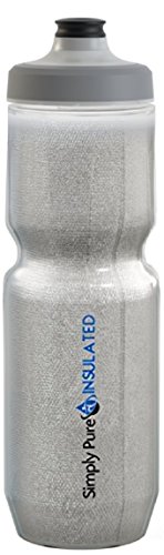 Simply Pure Hydration Purist 23 Oz Insulated Water Bottle with Watergate Cap Sport Bottle – ...