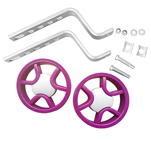 N3od3er Children’s Bicycle Training Wheels for 12-20Inch Single Speed Kids Bike Stabiliser ...