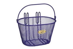 Nantucket Bicycle Basket Co. Surfside Child Mesh Wire Basket, Purple