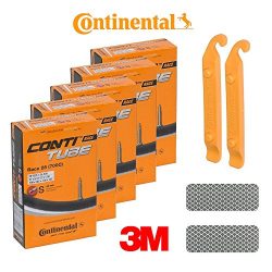 Continental Bicycle Tubes Race 28 CROSS (32C-47C) Presta Valve 42mm Bike Tube – Bundle of  ...