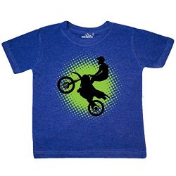 inktastic – Motocross Rider Toddler T-Shirt 3T Retro Heather Royal 2de40