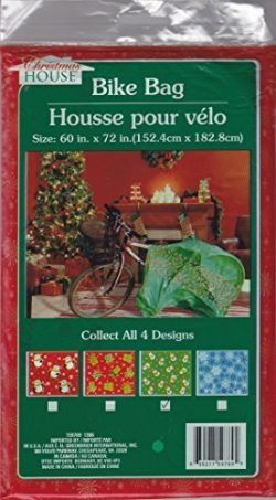 Bicycle (Bike) Christmas Gift Bag – Assorted (Qty 1) 60 x 72 inches