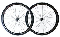 Zhili Sport 700c Aluminum Road Bike Wheelset Freewheel Compatible Front+Rear + 28c Tires New