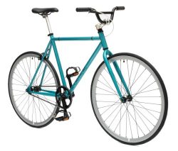 Critical Cycles Fixed Gear Single Speed Fixie Urban Road Bike (Celeste/Silver, Large)